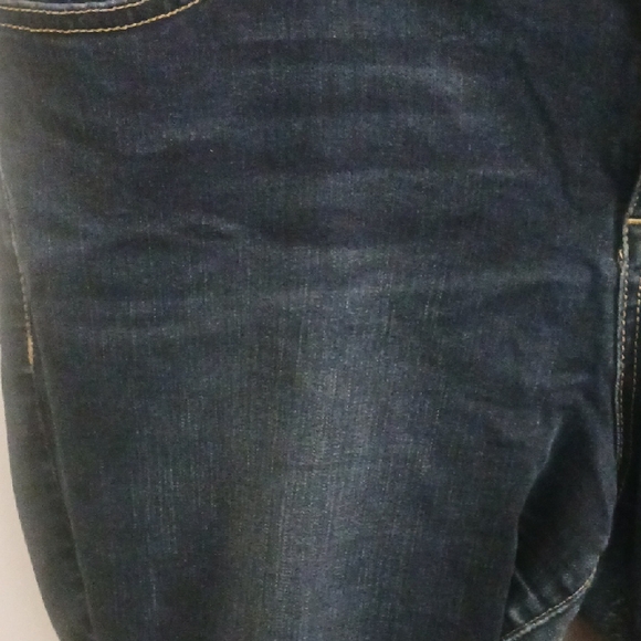 Dark Blue Skinny Denim Jeans for Women - Picture 4 of 15